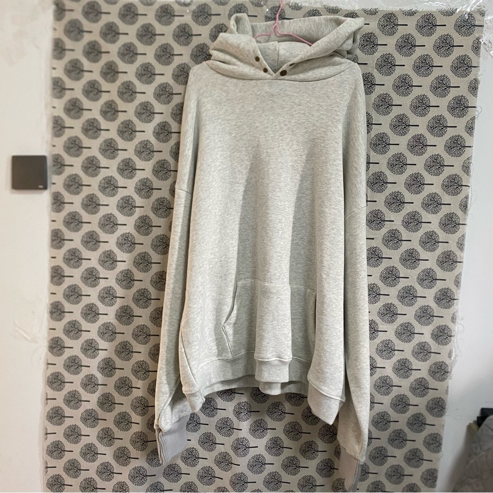 FEAR OF GOD White Cotton Snap Etton Sweatshirt
